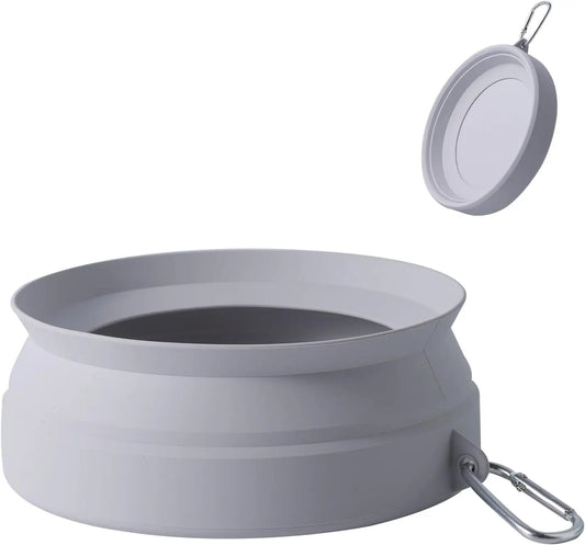 Collapsible Spill-Proof Dog Travel Bowl for Cars, No Splash Design, Portable Pet Water Dish for Road Trips