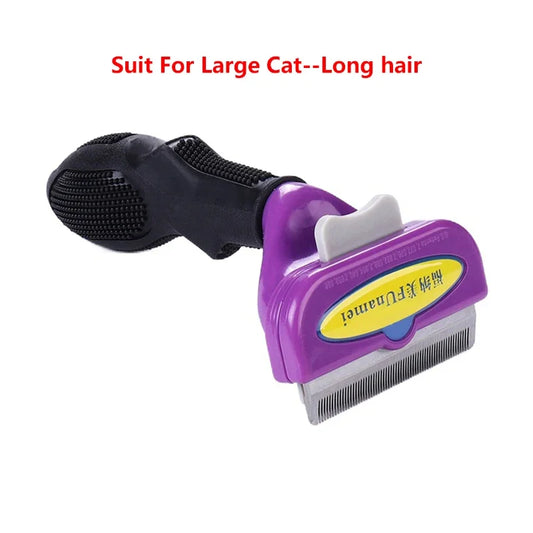 Pet Cat Hair Removal Combs Pet Grooming Brush Cats Hair Shedding Massage Combs Cat Hair Remover Cleaning Grooming Cat Brush