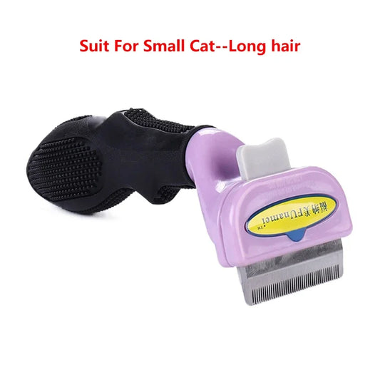 Pet Cat Hair Removal Combs Pet Grooming Brush Cats Hair Shedding Massage Combs Cat Hair Remover Cleaning Grooming Cat Brush